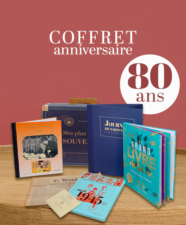 Coffret anniversaire 80 ans