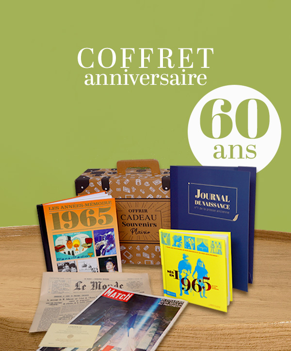 Coffret anniversaire 60 ans