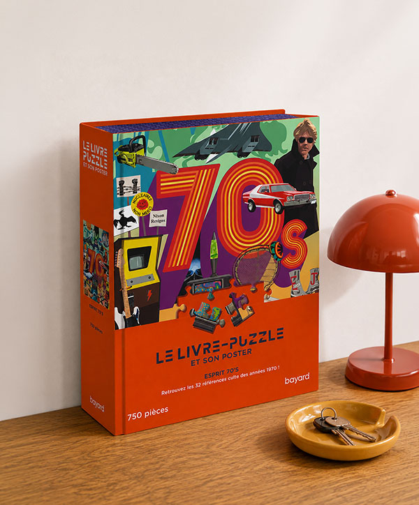 Livre Puzzle Les Années 70's