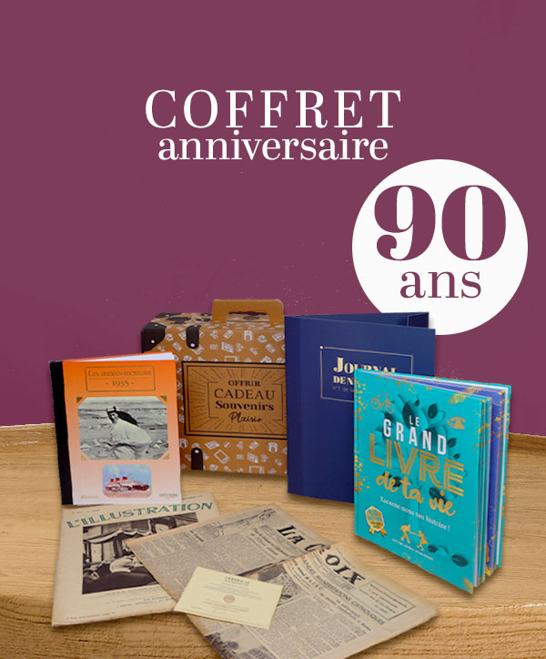 Coffret anniversaire 90 ans