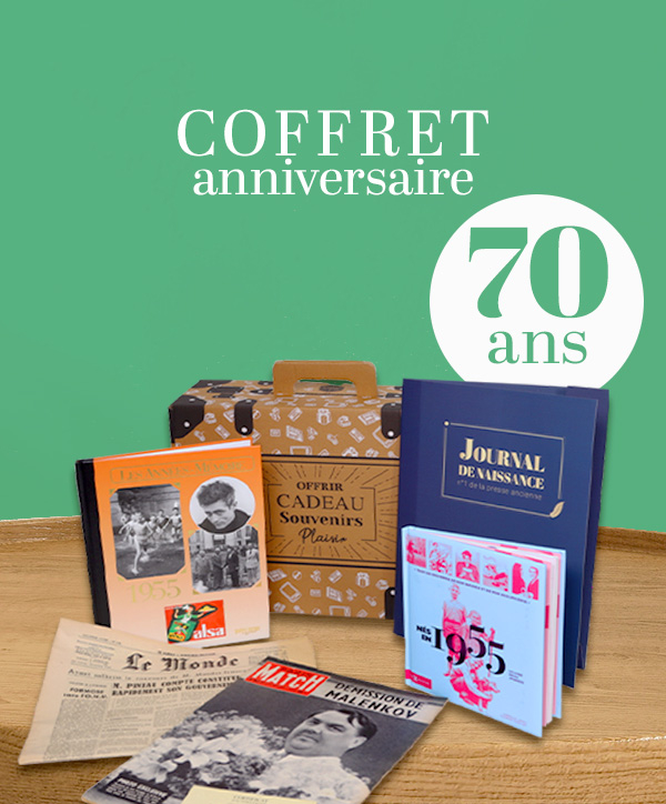 Coffret anniversaire 70 ans