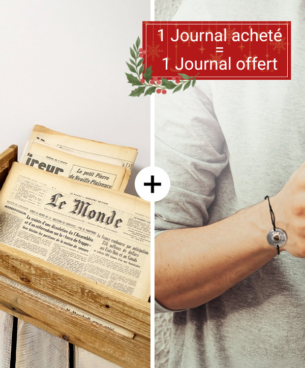 Coffret Papa - Journal + Bracelet Offert
