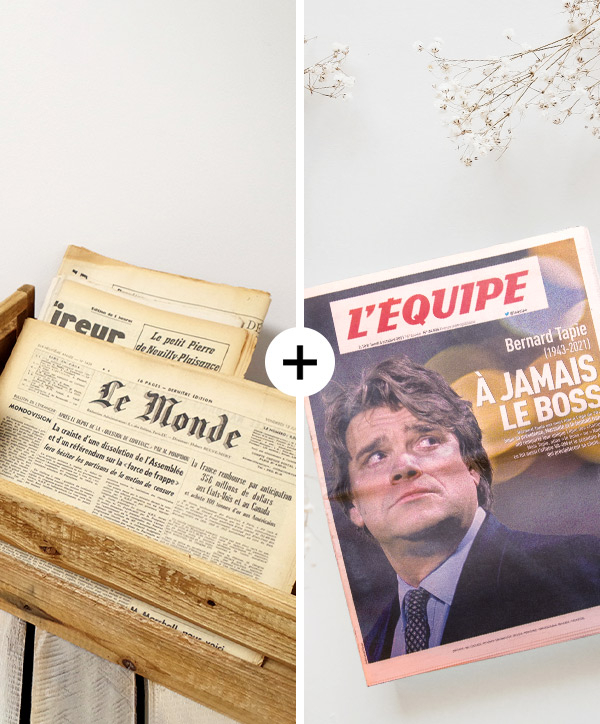 Pack Papa : Journal de Naissance + Magazine Sportif