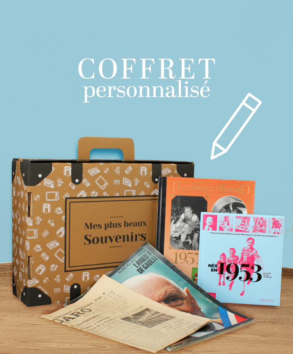 Coffret anniversaire personnalisé