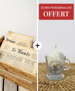Journal de Naissance & Bougie gourmande
