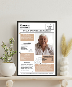 Affiche naissance - Moderne