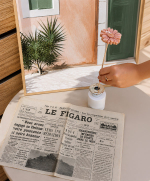 Journal + Bougie Fleur