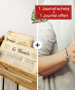 Coffret Papa - Journal + Bracelet Offert