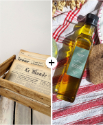 Journal & huile d'olive 25cl