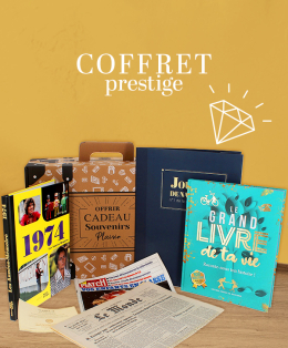 Coffret anniversaire prestige