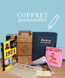 Coffret anniversaire personnalisé