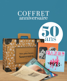Coffret anniversaire 50 ans