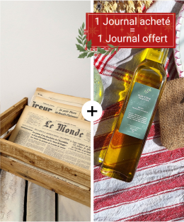 Journal & huile d'olive 25cl