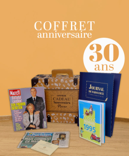 Coffret anniversaire 30 ans