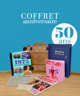 Coffret anniversaire 50 ans