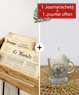 Journal de Naissance & Bougie gourmande