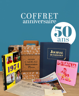 Coffret anniversaire 50 ans